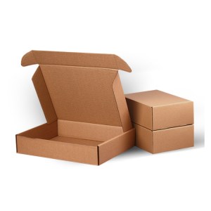 CUSTOM BROWN PAPER CARDBOARD CORRUGATED BOX