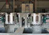 Induction Furnace for aluminum melting 300kg