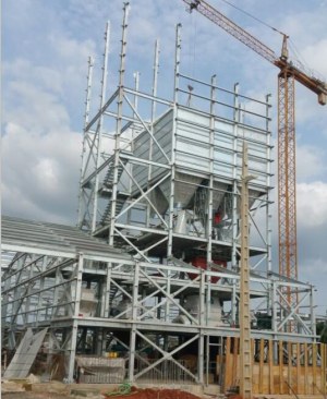 Steel structure building