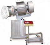 Automatic tipping dough mixer