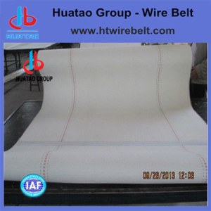 Polyester corrugated paper belt