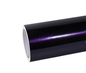 Gloss Midnight Purple Car Vinyl Wrap