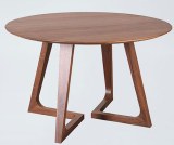 CT3 Nordic Design Round Wooden Coffee Table