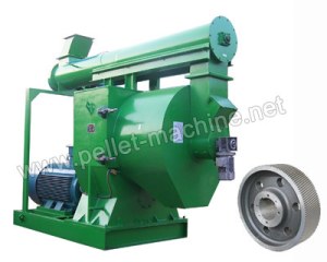 Ring die wood pellet mill