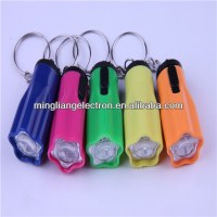 Mini flashlight keychain