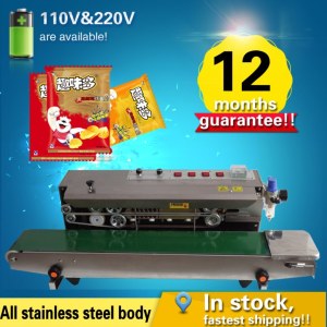 FRM-980 Automatic Continuous inflation Nitrogen film sealing machine,good sealer