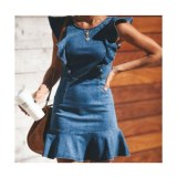 Denim-dress