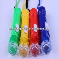 Mini led flashlight with keychain lamp