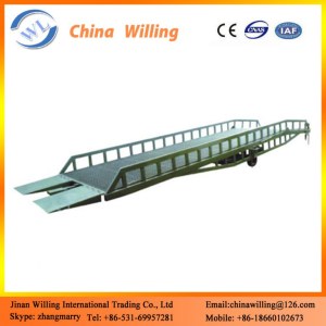 Standard mobile truck onloading ramp manufacture