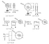 Coin Type Series 0.1F~1.5F 5.5V super capacitor