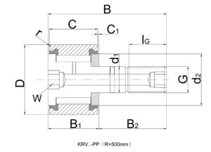 KRV 47 PP Cam Follower