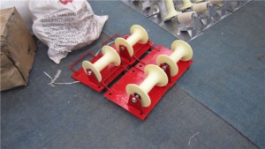 Tray Rollers Ground-cable laying