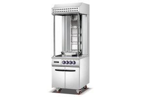 Chicken shawarma grill machine