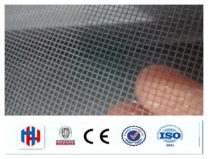 Fiberglass mosquito screen for window