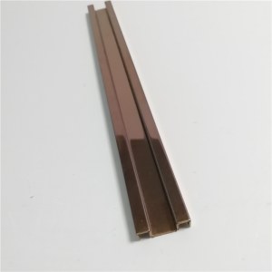 Ceramic decoration edge trim stainless steel profiles tile trim border inside corner tile trim