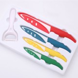 4 Pcs Knife Peeler Set