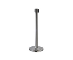 LG-D4 Retractable Belt Queue Barrier Stanchion Sentry Quik Secure Stanchion Retractable...