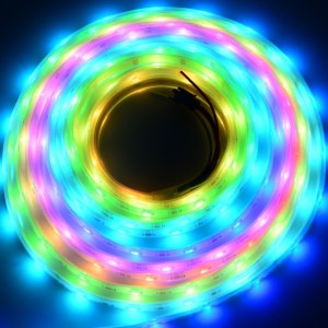 Individually addressable sk6812 addressable rgb flexible led strip