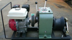 Asia Cable pulling winch, CABLE LAYING MACHINES,Cable bollard winch