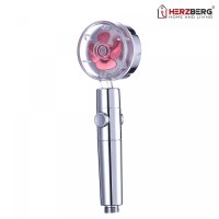 Pomme De Douche Herzberg Turbo Chargeur Rose