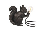 Unique Squirrel Figurine Table Lamp