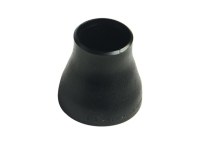 Concentric Reducer Black Paint Seamless Buttweld