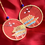 HANDMADE EMBROIDERY EARRINGS