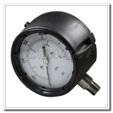 4.5 Inch Polypropylene Case Stainless Steel Bottom Connection Safety Pressure Gauge