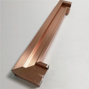 Customized stainless steel metal mirror frame rose gold modern metal frame mirror frame