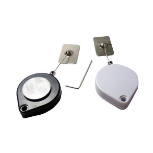 Heart-Shaped Anti theft Pull Box Recoiler with metal plate end