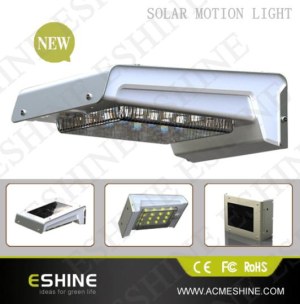 16pcs Led PIR Solar Motion Sensor Light for Outdoor