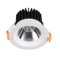 LED COB downlight AK-3505-18W aluminum heat sink round recessed mounted