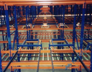 Superlock Pushback Pallet Racking