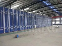 RETRACTABLE SPRAY BOOTH