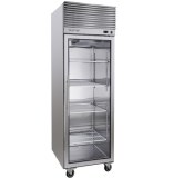 Glass Door Reach In Refrigerator