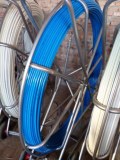 Fibreglass Duct Rodder Fish Tape on Frame & Reel for NBN Rodalong