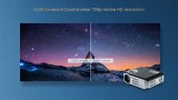 THEATER 817 PRO | 3500 LUMENS 720P HD HOME CINEMA MINI PROJECTOR