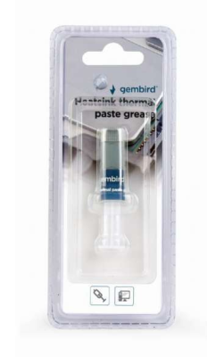 Gembird Graisse de pâte thermique de dissipateur thermique, poids de 3 g - TG-G3.0-01