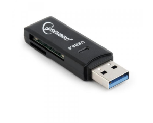 Gembird Lecteur de carte SD USB 3.0 compact, blister - UHB-CR3-01