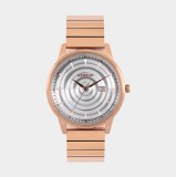 STAINLESS STEEL ROSE GOLD MINIMALIST WATCH