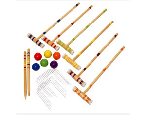 6 Player Croquet Game Set