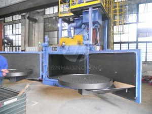 Turntable Shot Blasting Machine