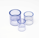 Clear Transparent PVC Pipe Fittings