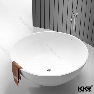 Round Stone Bathtub KKR-B056