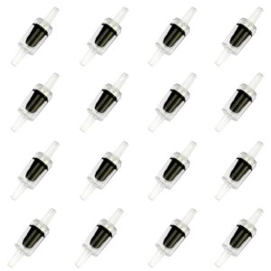 Non Return Aquarium Check Valve 16pcs for Fish Tank Air Pump