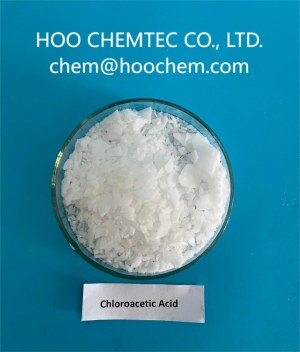 HOO Chloroacetic acid 99% white flake chemical material