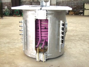 Induction melting furnace