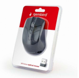 Gembird Souris optique sans fil, noir - MUSW-4B-04