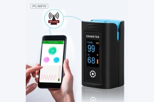 LEPU PC-60FW High Accurate Bluetooth Blood Oxygen Monitors SpO2 Finger Pulse Oximeter...