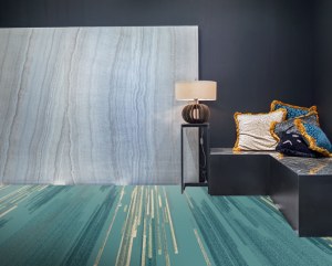 Blue Cut Modern Hotel Carpet